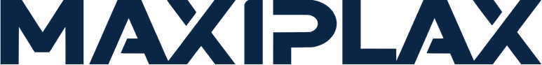 Maxiplax Logo Azul Industrial